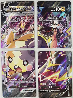 $3.99 • Buy Pokemon TCG Morpeko V-Union Full Set SWSH287-290 Black Star Promo Card M/NM