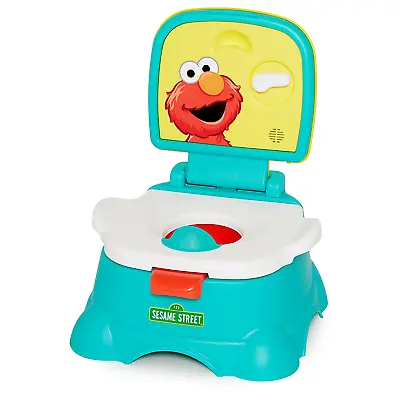 Sesame Street Elmo Hooray! 3-In-1 Potty Chair Toilet Trainer And Step Stool P • $41.70