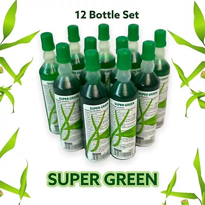 Super Bamboo Fertilizer 12 Bottles Super Green Best Plant Food Flower Houseplant • $14.98