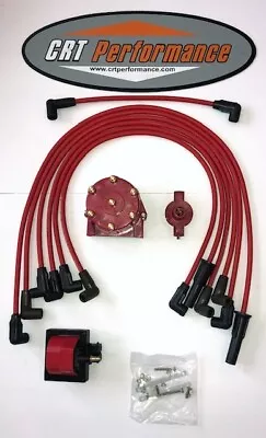 Gm Chevy 4.3l 262 V6 Tbi Ignition Tune Up Powerboost Kit - 48k Upgrade - Red • $96.85