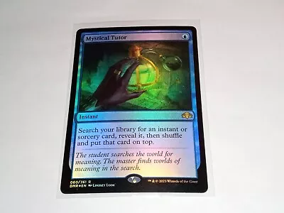 MTG 1x Foil Mystical Tutor Dominaria Remastered  Near Mint • $8.60