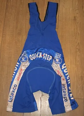 2003 2004 Quick Step-Davitamon Cycling Team Bib Shorts Vermarc Sport Size L 4 50 • $23.67