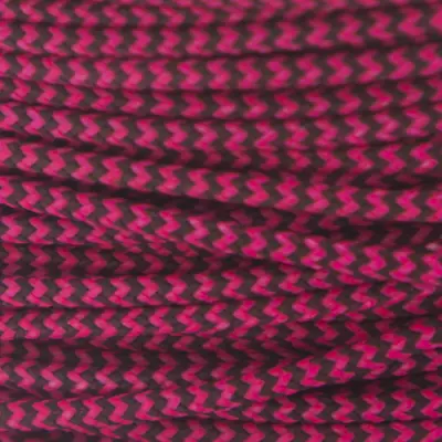 1' 3'  5' 10' 25' 50' 100' Flo Pink & Black D Loop BCY #24 Rope Material • $5.99