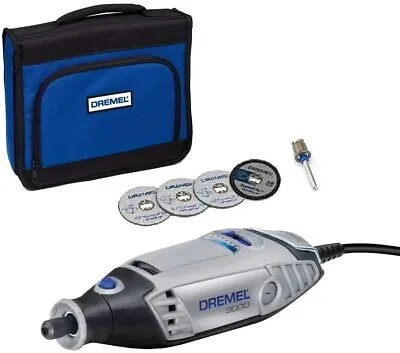 £39.99 • Buy Dremel 3000 130W Multi Tool Kit With Case And 5 Accessories 33000RPM 
