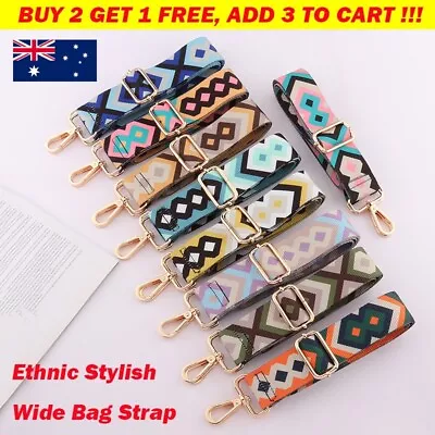 Ladies Adjustable Replacement Belt Handbag Shoulder Crossbody Bag Wide Strap AU • $13.39