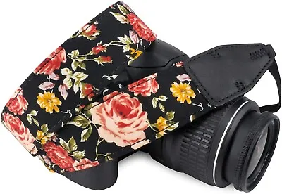 Hippie Vintage Camera Neck Strap Shoulder Woven For Canon Nikon Sony DSLR Rose • $11.90