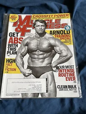 MUSCLE & FITNESS Bodybuilding Mag ARNOLD SCHWARZENEGGER Training Special 2-13 • $13.95