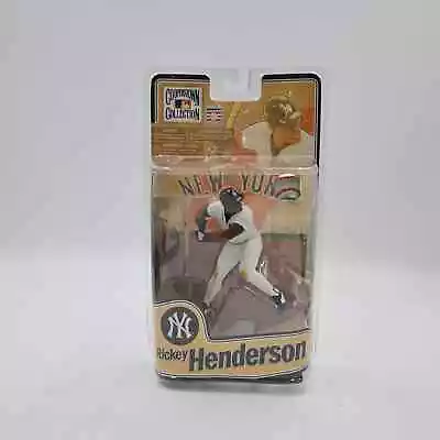 2011 McFarlane Sports Rickey Henderson New York Yankees Cooperstown Collection • $35