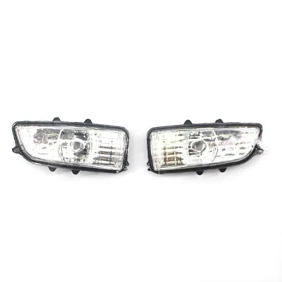 FIT For Volvo C30 S40 S60 S80 V50 Pair Mirror Turn Signal Indicator Light Lens • $23.02