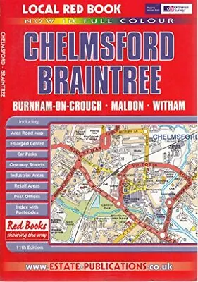 Chelmsford - Braintree (Local Red Book S.) Paperback Book The Cheap Fast Free • £5.99