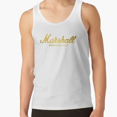 Marshall Amp Essential T-Shirt Graphic Logo Classic Tank Top S-2XL • $17.99