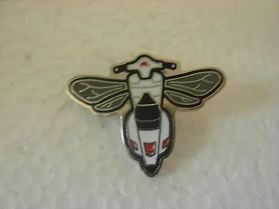 Scooter With Wings Pin Badge. Nice Design. This Scooter Flies. Lambretta Vespa • £2