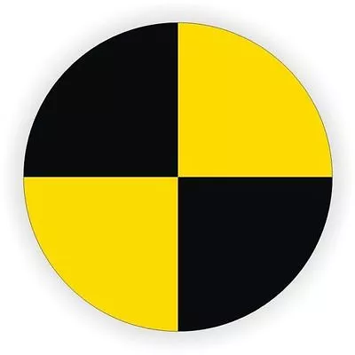 £4.32 • Buy Sticker Decal Car Helmet Door Bumper Crash Test