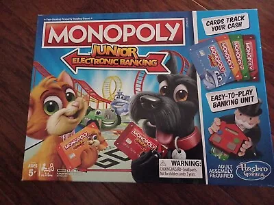 Monopoly Junior Electronic Banking Complete Works • $19.24