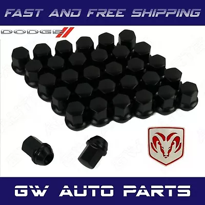 32 Black Dodge Oem/factory Style 9/16  Lug Nuts Ram 2500 3500 Truck  • $42.86