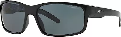 ARNETTE AN4202 226781 Fastball Black Polarized Grey 62 Mm Men's Sunglasses • $49.99