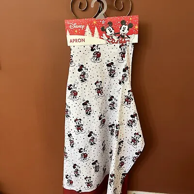 Disney Mickey And Minnie Mouse Christmas Apron • $15