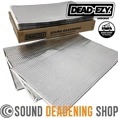 Sound Deadening Dodo Mat DEAD-EZY 20 Sheets 20sq.ft Car Van Vibration Proofing • £26.99