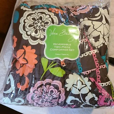 NWT Vera Bradley Twin Comforter Set In Lola • $149.99