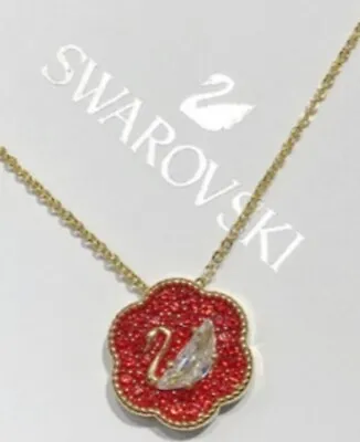 Genuine Swarovski Fortune Flower Gold Necklace. New In Box • $79.99