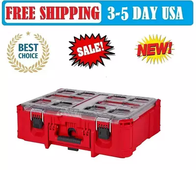Milwaukee 48-22-8432 PACKOUT 20 In. Deep Organizer With 6 Compartments NEW SALE! • $65.75