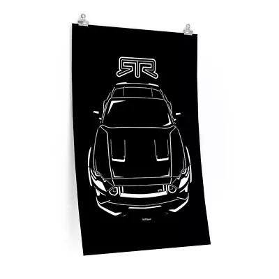 Ford Mustang RTR Spec 5 2018-2020 Poster RTR Wall Art Gifts Mustang Drift Print • $9.56