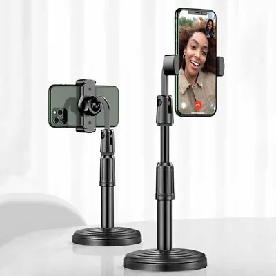 RDRKR Adjustable Desktop Stand Desk Holder Selfie Stick Mount For Cell Phones • $8.99