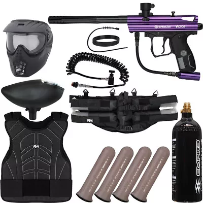 New Spyder Victor Light Gunner Paintball Gun Package Kit - Purple • $204.60