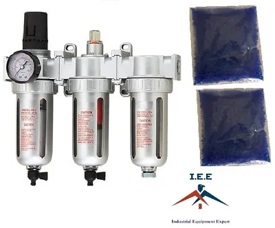 3/8  Compressed Air Filter Regulator / Desiccant Dryer / Coalescing Filter • $119.94