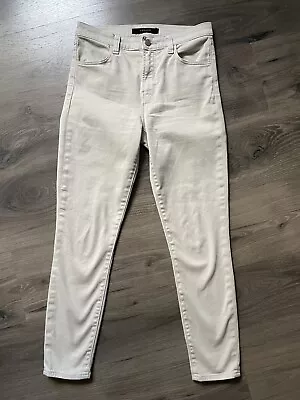 J BRAND ALANA High Rise Crop Skinny  Jeans In Ayekroo Sz 27 • $24.99