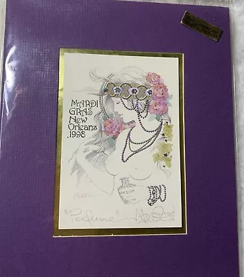 Mardi Gras New Orleans 1998 Lady Of New Orleans “Perfume” By Mousie MM • $39