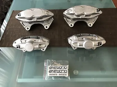 Akebono G37 Sport Brake Calipers OEM Set 370Z M37 350Z Raw BBK 4POT 2POT • $579