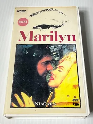 Niagara - Marilyn Monroe Joseph Cotton Jean Peters On VHS In Clamshell Case • $3.99