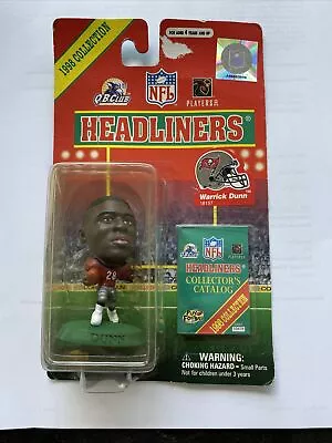 1998 NFL Corinthian Headliners Warren Dunn. Tampa Bay Buccaneers!! • $3.99