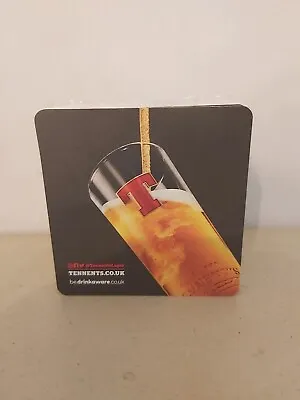 £3.50 • Buy New Beer Drip Mat Coasters Pub Bar Trade Promo Pack Of 50 Tennents Lager