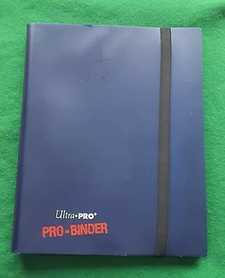 Ultra Pro - 9 Pocket Pro Binder - Blue [Holds Up To 360 Pokemon/Cards] (111) • £4.99