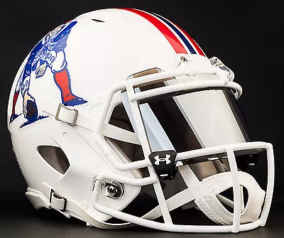 ***CUSTOM*** NEW ENGLAND PATRIOTS NFL Riddell Speed AUTHENTIC Football Helmet • $369.99