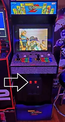 Arcade1up LED Kit For New Coin Doors! 2 Player Arcades Red LEDs! Free Shipping!  • $21