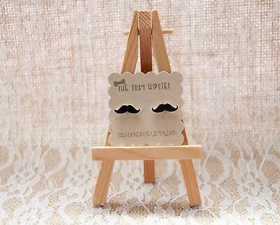 Moustache Stud Earrings • $10