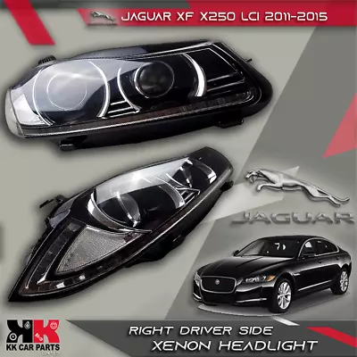 Jaguar Xf X250 Lci Led/xenon 2011-2015 Right Driver Side Headlight • $397.87