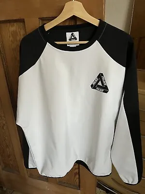 Palace X Adidas Jersey Shell Top Crewneck Sweatshirt Size Medium • £80