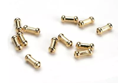 25 Gold Plated Metal Spacer Barbell Beads 7MM • $1.59
