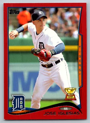 2014 Topps Target Red Jose Iglesias 653 • $3