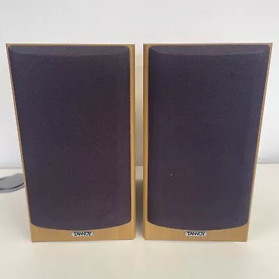 TANNOY Mercury Mx2 - M Cherry Bookshelf Speakers • £25