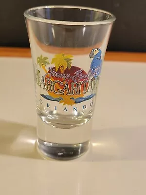 Jimmy Buffetts Margaritaville Orlando Shot Glass Parrot Parrot Head Sunset • $19.98