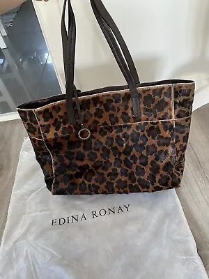 Edina Ronay Women’s Real Fur / Leather Tote Bag  • £50