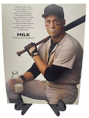 Cal Ripkin Jr.  Milk Mustache?  Professionally Mounted And Ready To Frame!! 1996 • $7.95