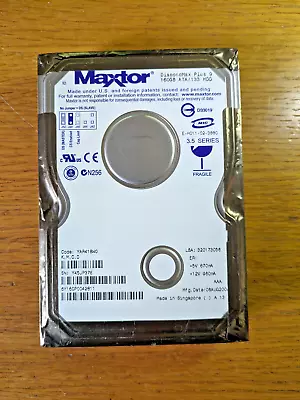 Maxtor DiamondMax Plus 9 - 160GB IDE - 3.5in Desktop HDD 1Y060P • £9.95