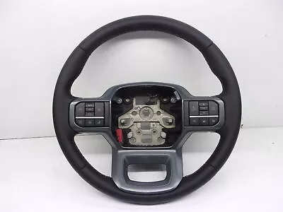 2022-2023 Ford F150 Black Leather Steering Wheel OEM • $164.56