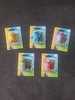 Just Play Sesame Street Mini Figures Lot Of 5 Big Bird Elmo Abby Oscar Cookie  • $17.98